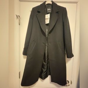 Zara Wool Coat Brand New With Tags